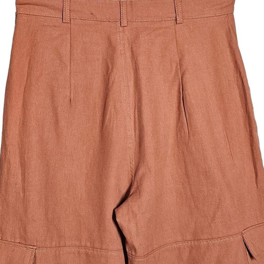 New With Tags Good Luck Gem Linen Blend High Rise Cargo Pants Women's Medium Rus - Picture 4 of 8